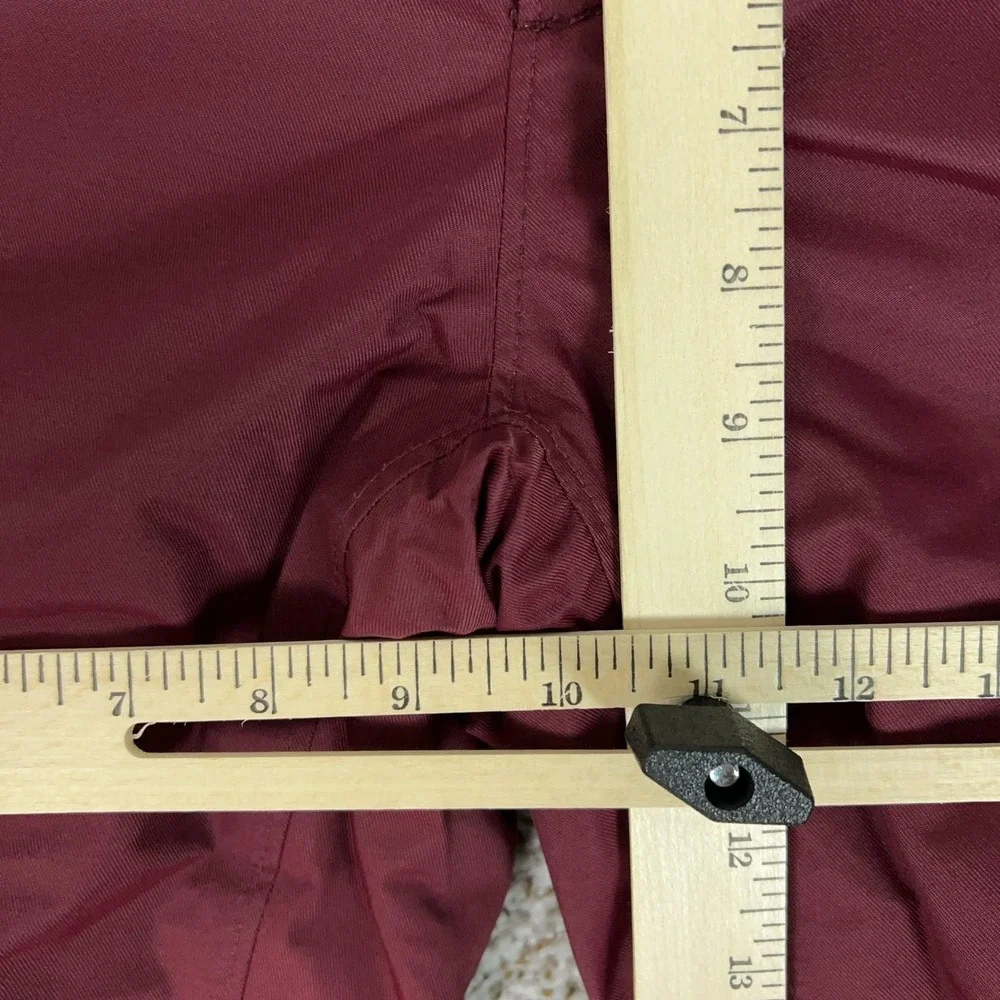 Columbia Pants Women Small Red Omni-Tech Omni-Heat Snow Pants Ski Winter Outdoor